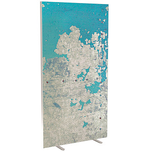 PAPERFLOW Trennwand easyScreen Industrial, 61837 bunt 94,0 x 173,4 cm, 1 St.