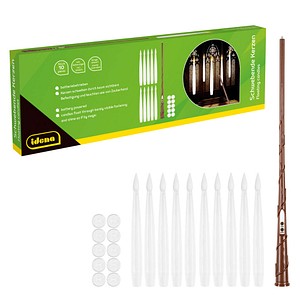 Idena LED-Kerzen 10er-Set weiß, 1 Set