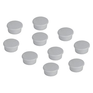 Franken Haftmagnet HM10 12, Rund, 13mm Ø, grau, 100g 4016946051736 Franken 10 Stück