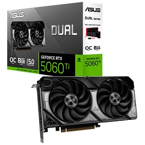 4711387994290 - ASUS Dual GeForce RTX 5060 Ti OC Edition Grafikkarte 8 GDDR7 128 Bit