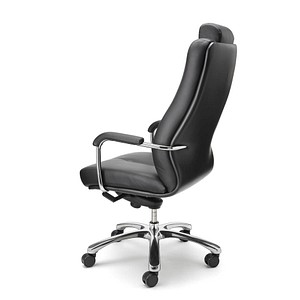 5901747065350 - Chefsessel Sonata Lux schwarz   chrom mit Armlehnen bis 150kg 5901747065350 Nowy Styl