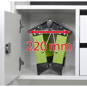 4009199130365 - Aluminium Doppel-Klapptritt klappbar Arbeitshöhe (max) 220 m Treppy PlusLine 130365 Grün 18 kg 4009199130365 Krause 4009199130365 - Aluminium Doppel-Klapptritt klappbar Arbeitshöhe (max) 220 m Treppy PlusLine 130365 Grün 18 kg 4009199130365 Krause