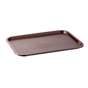 4004133005372 - APS Fast Food-Tablett (B)410 x (T)305 mm braun