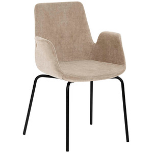 4032376535592 - Besuchersessel myHELIOS hellbraun schwarz Stoff 4032376535592 Mayer