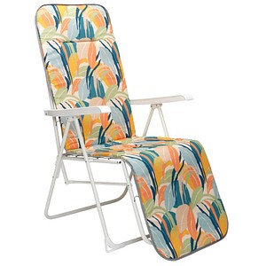 BEST Gartenstuhl mit Armlehnen Chiemsee bunt, 1 St.