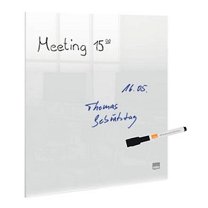 Nobo Acrylglas-Schreibtafel 30 x 30 cm Rahmenlos