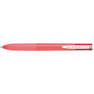 4902505580888 - PILOT 4-Farben-Kugelschreiber Super Grip-G4 pink Schreibfarbe schwarz blau rot grün 1 St
