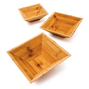 Schalen braun 3-tlg.