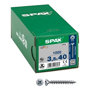 4003530003981 - Universalschrauben Z2 Senkkopf WIROX 1081010350405 35 mm x 40 mm 4003530003981 1000 Stück