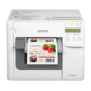 EPSON ColorWorks TM-C3500 Etikettendrucker weiß