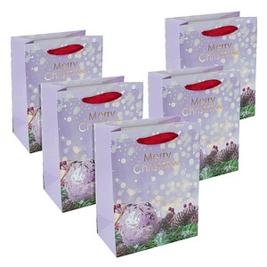 4004360769160 - 5 SIGEL Geschenktüten Charmful Christmas Large Motiv 180 x 230 cm