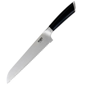 7044877002005 - Brotmesser EGO Sandvik ES20BK silber schwarz 7044877002005 WILFA