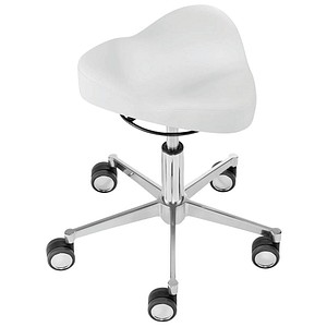 4032376200490 - mayer sitzmöbel 1299 Drehhocker Stoff Weiß 480 x 520 x 525 mm