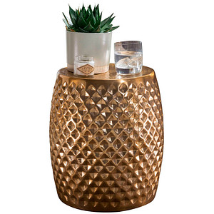 4250950272262 - WOHNLING Beistelltisch Aluminium gold 320 x 320 x 420 cm