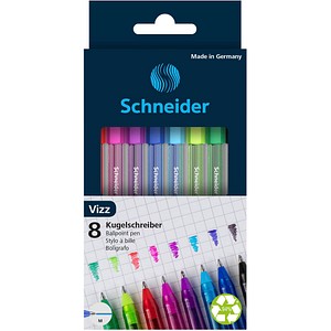4004675153739 - Kugelschreiber Vizz M farbsortiert Schreibfarbe farbsortiert 4004675153739 102298 8 Stück 4004675153739 - Kugelschreiber Vizz M farbsortiert Schreibfarbe farbsortiert 4004675153739 102298 8 Stück