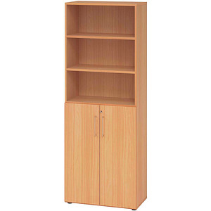 HAMMERBACHER Regalschrank 968T3, V968T3/6/6/BS buche 80,0 x 42,0 x 215,6 cm, 1 St.