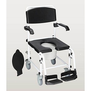 4048792036803 - Dusch- & Toilettenstuhl 17502500 schwarz weiß
