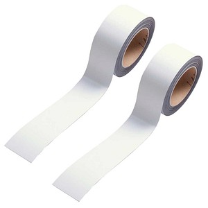 4052301010161 - Magnetbänder weiß 30 cm x 100 m 2 Rollen