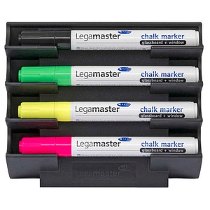 Legamaster - Board pen tray - Black - Plastic