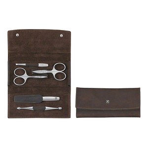 4009839272783 - ZWILLING Beauty Zubehörsets - Druckknopf-Etui Rindleder 5-tlg - in - Zubehörsets für Unisex