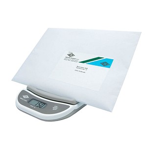 4003801784618 - Briefwaage elektronisch bis 2kg mit Klappteller weiß grau 205x17x42 4003801784618 50 2000 4003801784618 - Briefwaage elektronisch bis 2kg mit Klappteller weiß grau 205x17x42 4003801784618 50 2000