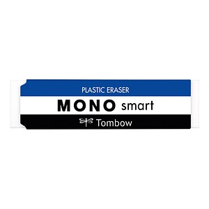 4901991653212 - Tombow Kunststoff-Radierer MONO smart weiß extra schmal