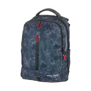 9002638227966 - Schulrucksack Elite 20 Kunstfaser grau 9002638227966 42125-376