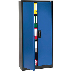 4064615197629 - Aktenschrank 9280-000 Stahl abschließbar 5 OH 93 x 195 x 50 cm enzianblau anthrazit 4064615197629 C+P-Möbel