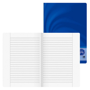 BRUNNEN Schulheft Vivendi Lineatur 3R liniert DIN A4 Außenrand, 32 Blatt, 1 St.