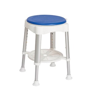 4048792035950 - Russka Duschhocker mit Soft-Drehsitz und Ablage 1 St
