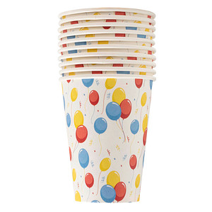3281510891402 - 10 Einweg-Kaffeebecher Ballons 2000 ml 3281510891402 10 Stück