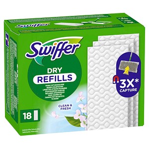 Swiffer DRY REFILLS Bodentücher, 18 St.