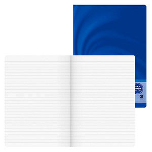 BRUNNEN Schulheft Vivendi Lineatur 21 liniert DIN A4 ohne Rand, 32 Blatt, 1 St.