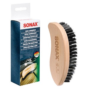 4064700416741 - Reinigungsbürste Textil+Leder braun schwarz Holz