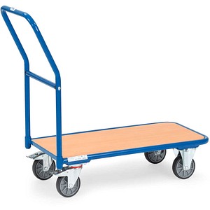 fetra Transportwagen Magazinwagen 1200 blau 45,0 x 110,0 x 91,0 cm bis 300,0 kg