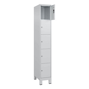4066681679665 - Schließfachschrank Classic Plus lichtgrau 080010-105 S10009 5 Schließfächer 300 x 500 x 1950 cm 4066681679665 C+P-Möbel 4066681679665 - Schließfachschrank Classic Plus lichtgrau 080010-105 S10009 5 Schließfächer 300 x 500 x 1950 cm 4066681679665 C+P-Möbel