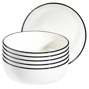 8680502090475 - 6 Schalen Modest Black Stolt weiß 170 cm 8680502090475 6 Stück
