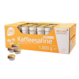 HELLMA Kaffeesahne 240x 7,5 g