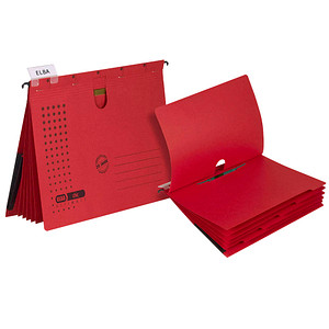 3362940001866 - Personalakten chic ULTIMATE 100333013 A4 rot Karton 240g 3362940001866 5 Stück
