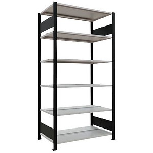 4004514237484 - Regal MULTIplus150 36043-S Grund 2000x1000x600mm MA sw lgr 4004514237484 SCHULTE