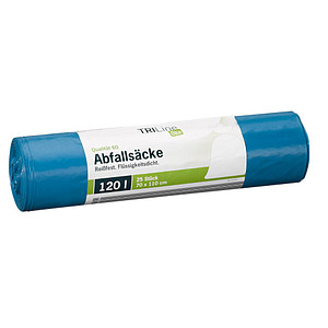 4260123533441 - Schwerlastsäcke 9100000776 Öko blau 120 Liter offen 4260123533441 25 Stück