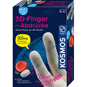 KOSMOS Experimentierkasten Fun Science 3D-Fingerabdrücke mehrfarbig
