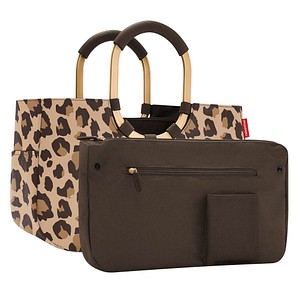 reisenthel® Einkaufskorb loopshopper M Kunstfaser frame leo macchiato