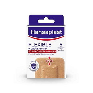 4005800315190 - Wundverband Pflaster FLEXIBLE 48829 mittelbeige 60 x 90 mm 5 St
