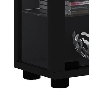 4051814354410 - Glasvitrine stehend Vitrine Glas mit ESG-Sicherheitsglas Maße ca H 90 x B 59 x T 18 cm Standvitrine Glas Modern und platzsparend Glas Vitrinenschrank – Lumo Mini 4051814354410 - Glasvitrine stehend Vitrine Glas mit ESG-Sicherheitsglas Maße ca H 90 x B 59 x T 18 cm Standvitrine Glas Modern und platzsparend Glas Vitrinenschrank – Lumo Mini