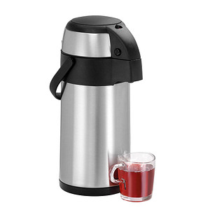 4015613725499 - Isolierpumpkanne 3 Liter Thermoskanne mit Tragegriff Pumpsystem und Pumpdeckel-Sicherung Maße (B x T x H) 17 x 17 x 375 cm 4015613725499 - Isolierpumpkanne 3 Liter Thermoskanne mit Tragegriff Pumpsystem und Pumpdeckel-Sicherung Maße (B x T x H) 17 x 17 x 375 cm