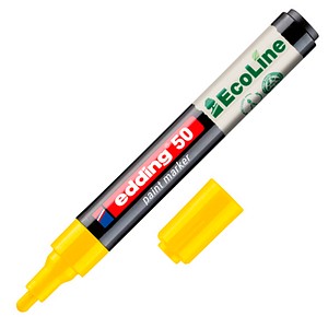 4057305072153 - Lackmarker 50 EcoLine 4-50-005 gelb 2-3mm Rundspitze 4057305072153 Edding 4057305072153 - Lackmarker 50 EcoLine 4-50-005 gelb 2-3mm Rundspitze 4057305072153 Edding