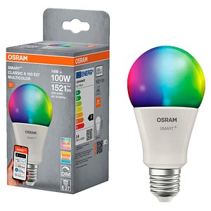 OSRAM LED-Lampe SMART+ MATTER Classic A100 E27 14 W matt, 1 St.