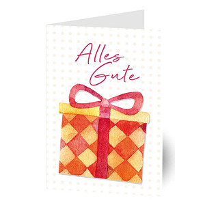 LUMA Geburtstagskarte Handmade Geschenk LUHM11 DIN B6, 1 St.