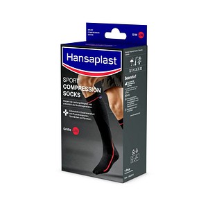 4005800265389 - Kompressionsstrümpfe geschlossene Spitze SPORT COMPRESSION schwarz Größe L XL 1 Paar